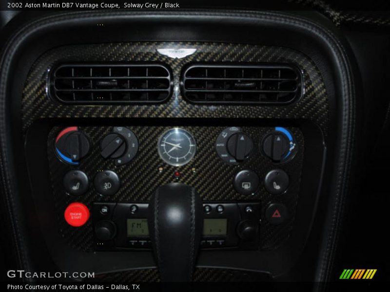 Solway Grey / Black 2002 Aston Martin DB7 Vantage Coupe