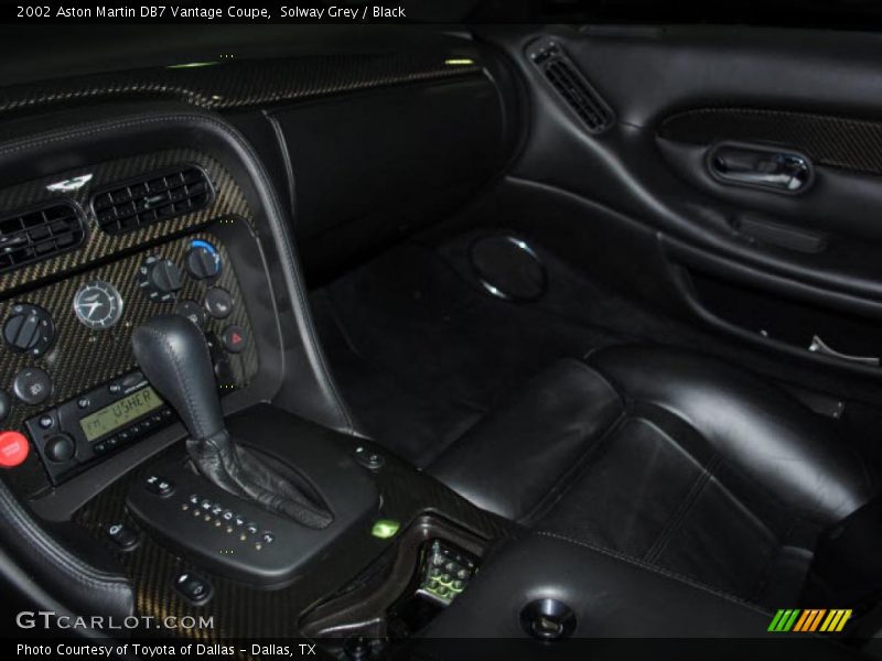 Solway Grey / Black 2002 Aston Martin DB7 Vantage Coupe