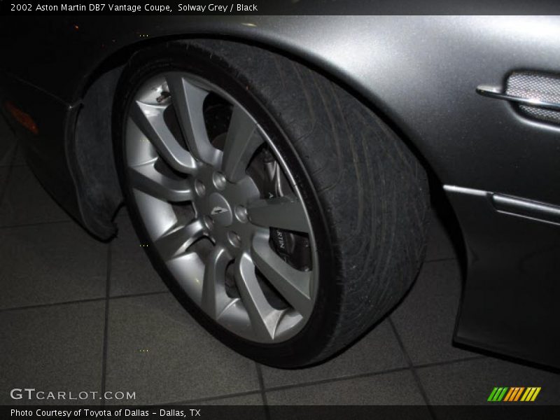 Solway Grey / Black 2002 Aston Martin DB7 Vantage Coupe