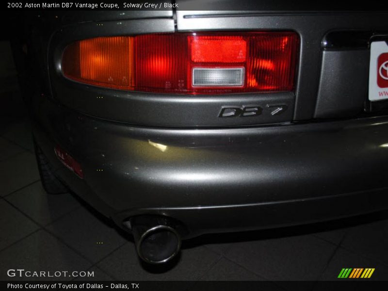 Solway Grey / Black 2002 Aston Martin DB7 Vantage Coupe