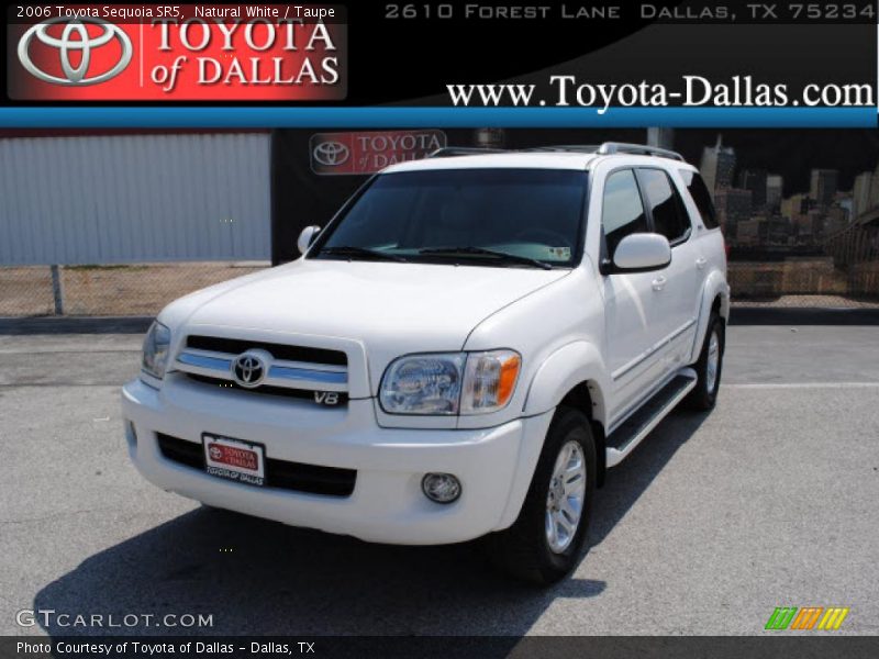 Natural White / Taupe 2006 Toyota Sequoia SR5