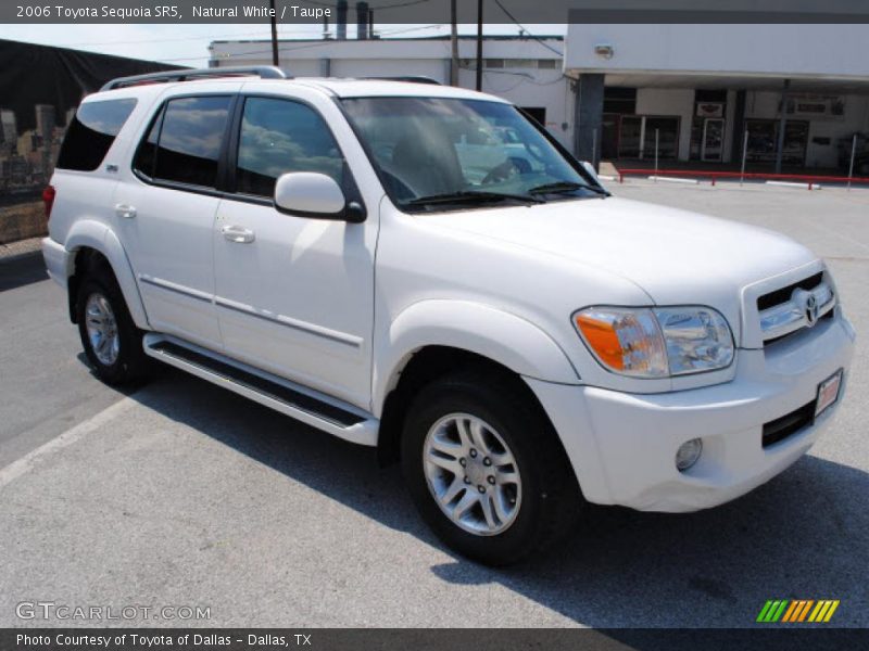 Natural White / Taupe 2006 Toyota Sequoia SR5