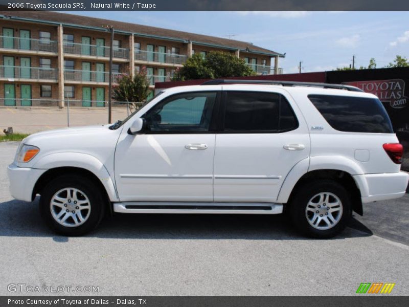 Natural White / Taupe 2006 Toyota Sequoia SR5