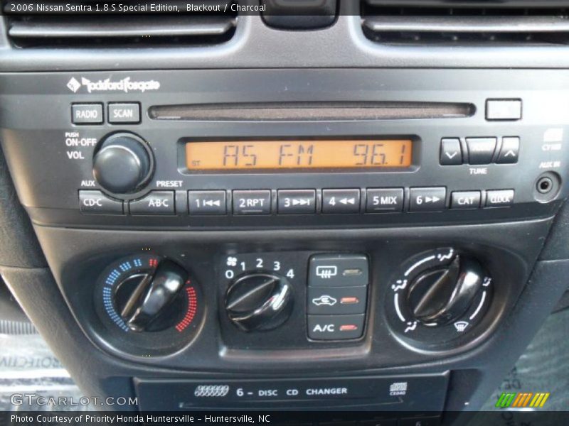 Blackout / Charcoal 2006 Nissan Sentra 1.8 S Special Edition