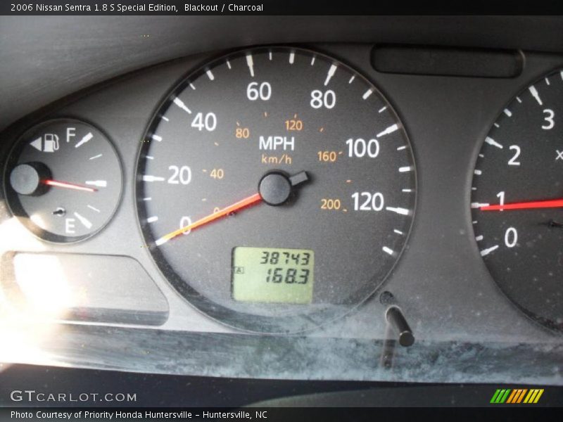 Blackout / Charcoal 2006 Nissan Sentra 1.8 S Special Edition