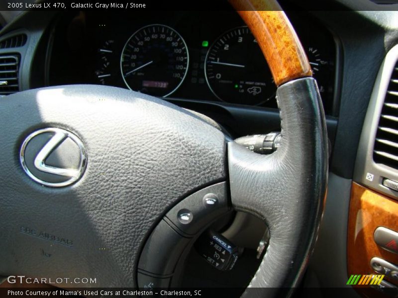 Galactic Gray Mica / Stone 2005 Lexus LX 470