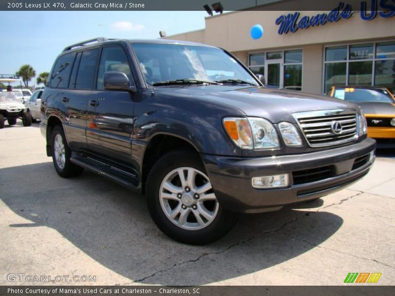 Galactic Gray Mica / Stone 2005 Lexus LX 470