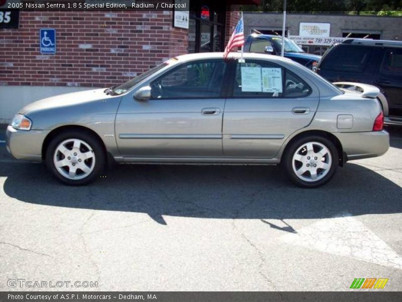 Radium / Charcoal 2005 Nissan Sentra 1.8 S Special Edition