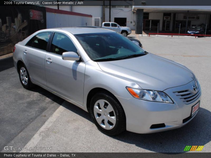 Classic Silver Metallic / Ash 2008 Toyota Camry LE