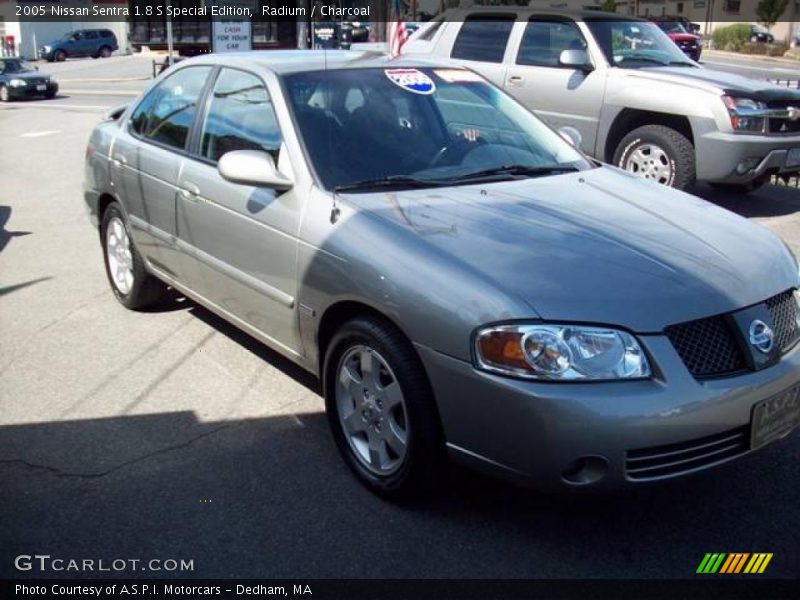 Radium / Charcoal 2005 Nissan Sentra 1.8 S Special Edition