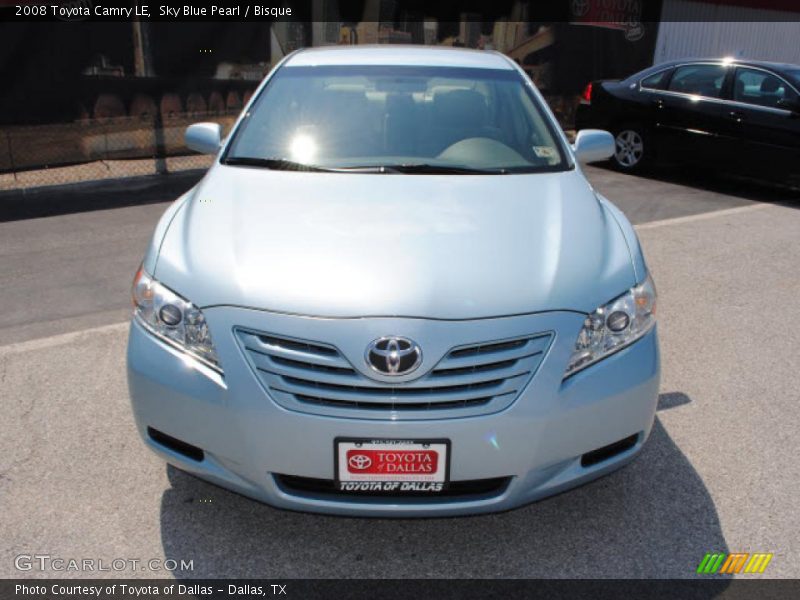 Sky Blue Pearl / Bisque 2008 Toyota Camry LE