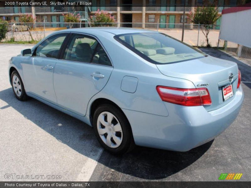 Sky Blue Pearl / Bisque 2008 Toyota Camry LE