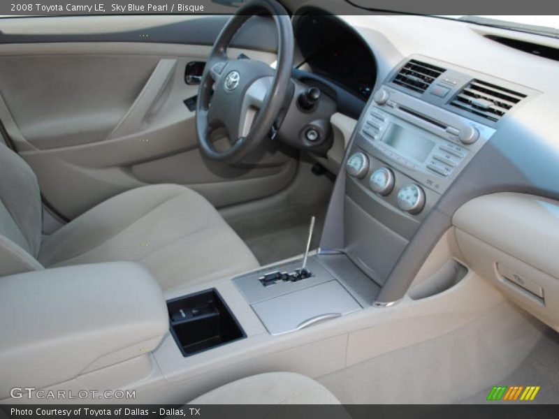 Sky Blue Pearl / Bisque 2008 Toyota Camry LE