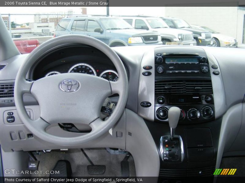 Blue Mirage Metallic / Stone Gray 2006 Toyota Sienna CE