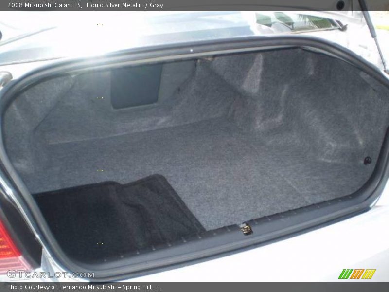 Liquid Silver Metallic / Gray 2008 Mitsubishi Galant ES