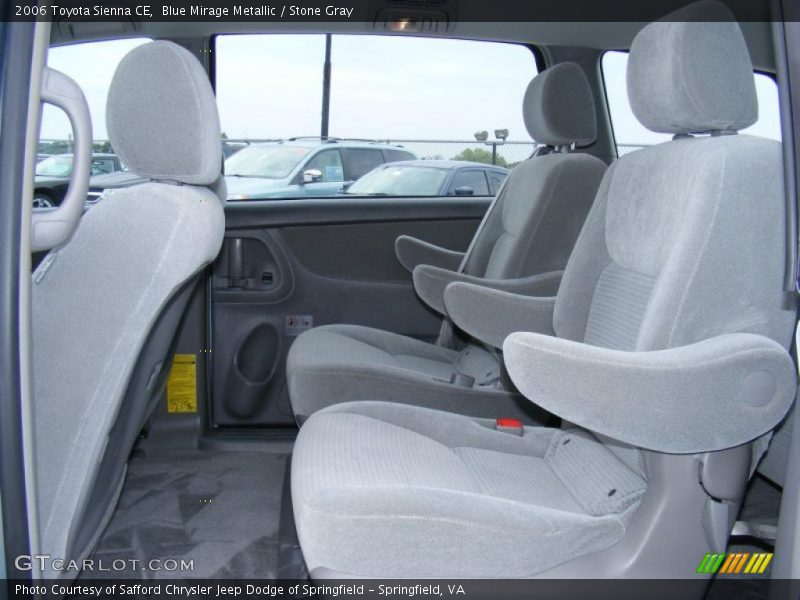 Blue Mirage Metallic / Stone Gray 2006 Toyota Sienna CE