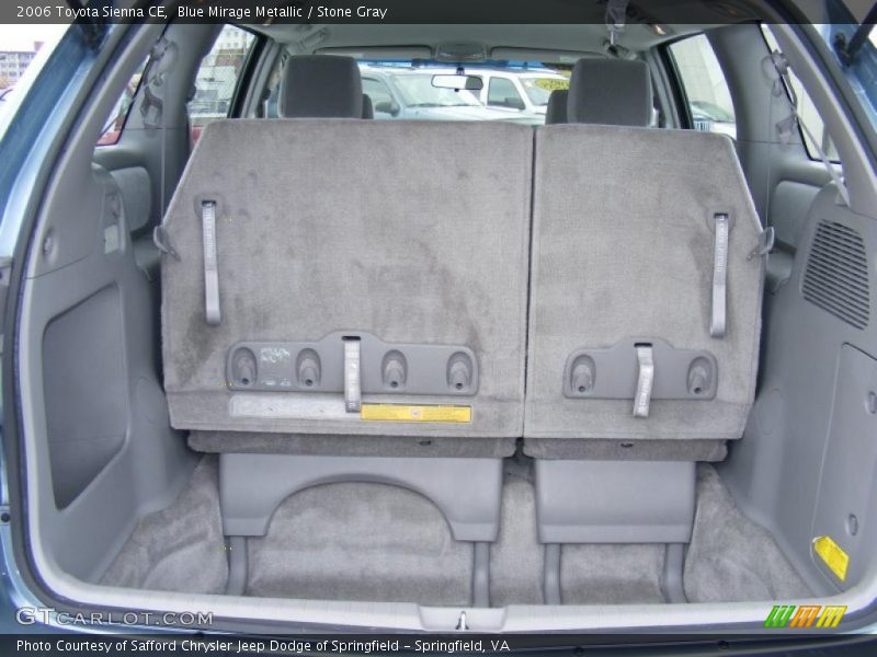 Blue Mirage Metallic / Stone Gray 2006 Toyota Sienna CE