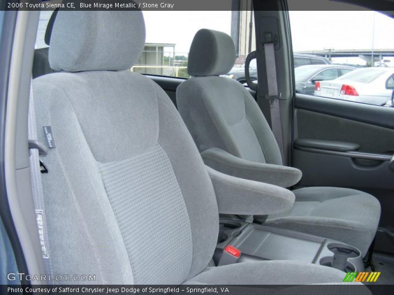 Blue Mirage Metallic / Stone Gray 2006 Toyota Sienna CE