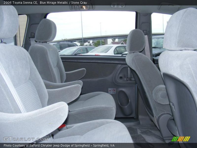 Blue Mirage Metallic / Stone Gray 2006 Toyota Sienna CE
