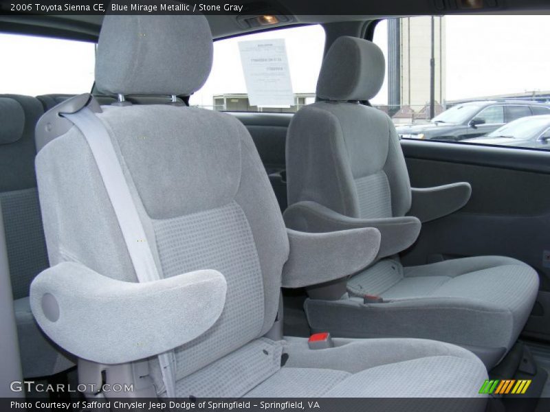 Blue Mirage Metallic / Stone Gray 2006 Toyota Sienna CE