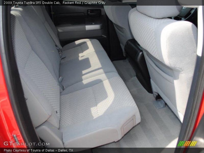 Radiant Red / Graphite Gray 2009 Toyota Tundra SR5 Double Cab
