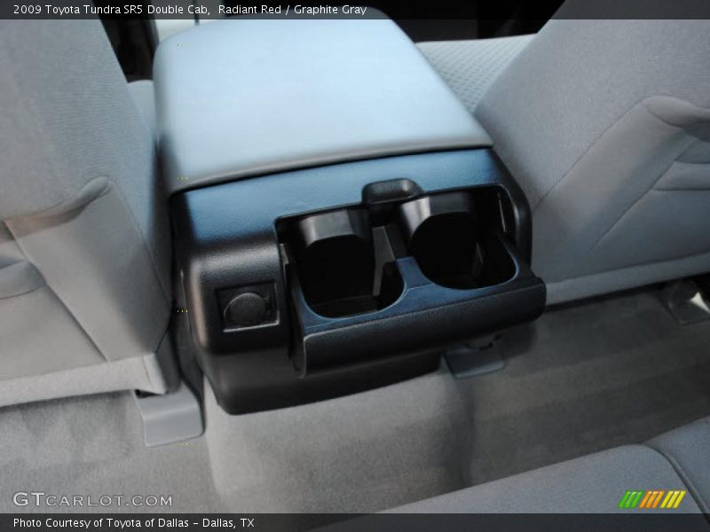 Radiant Red / Graphite Gray 2009 Toyota Tundra SR5 Double Cab
