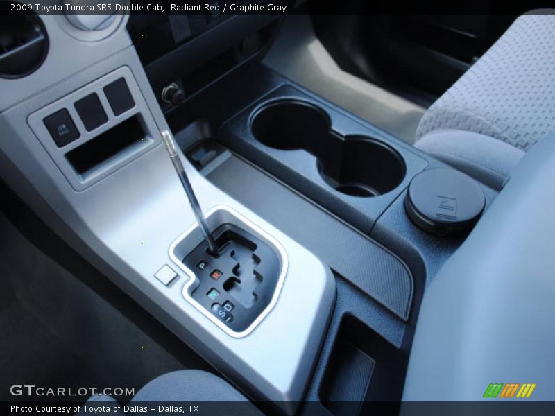 Radiant Red / Graphite Gray 2009 Toyota Tundra SR5 Double Cab
