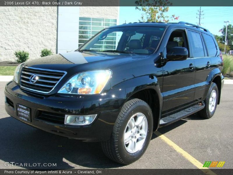 Black Onyx / Dark Gray 2006 Lexus GX 470