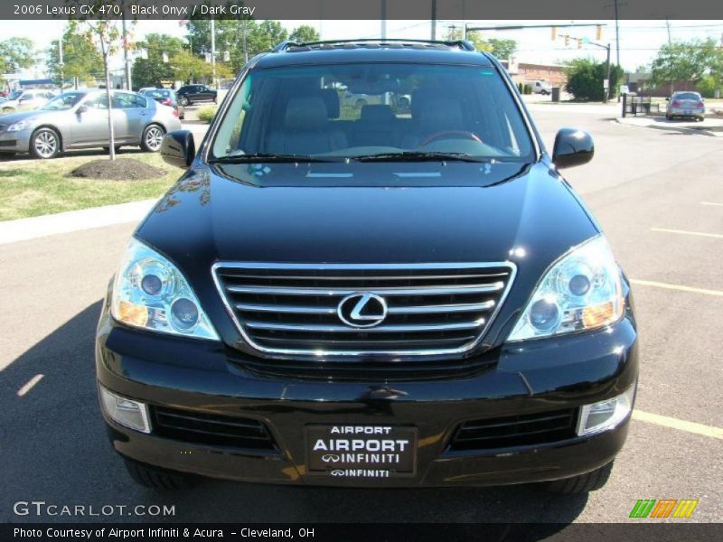 Black Onyx / Dark Gray 2006 Lexus GX 470