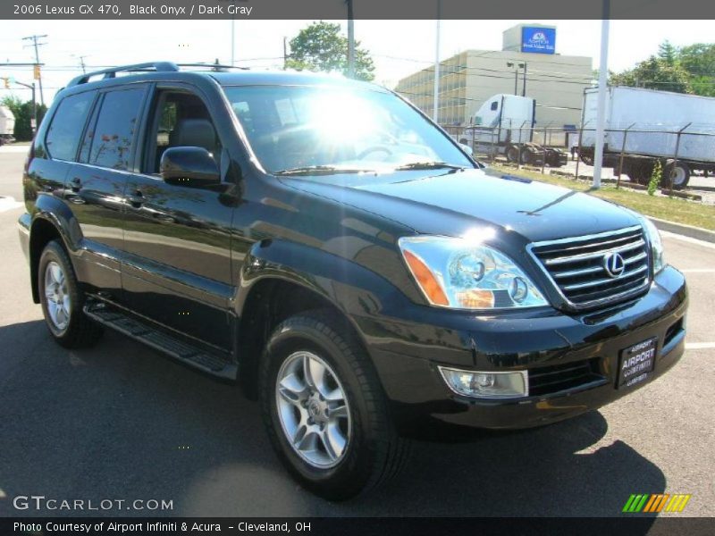 Black Onyx / Dark Gray 2006 Lexus GX 470