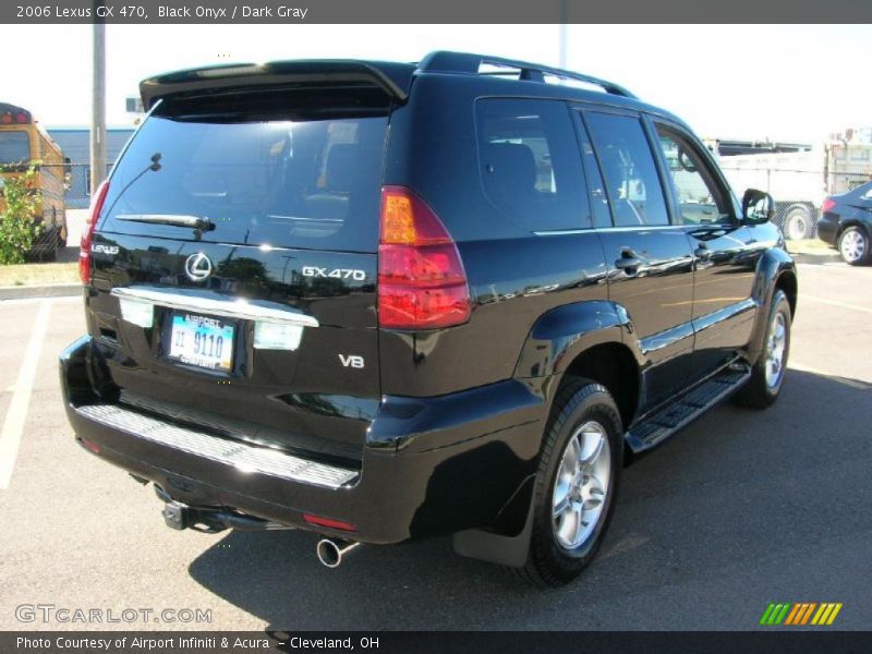 Black Onyx / Dark Gray 2006 Lexus GX 470