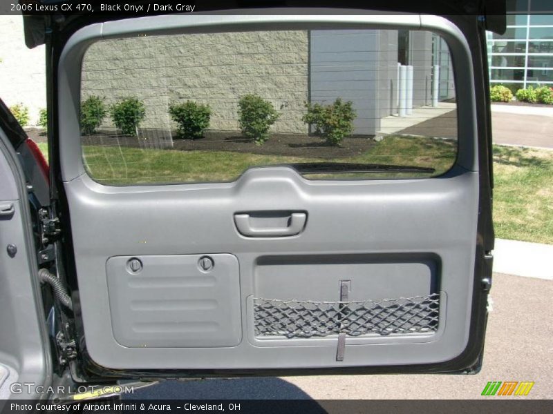 Black Onyx / Dark Gray 2006 Lexus GX 470
