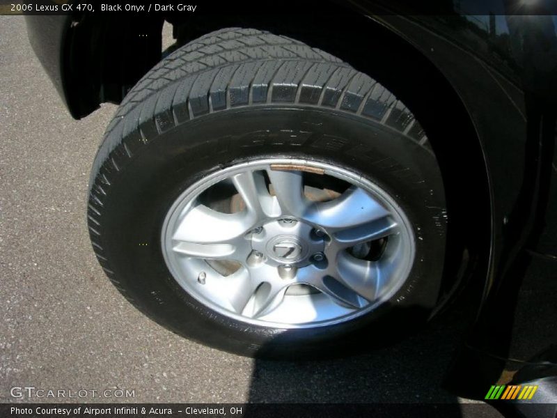 Black Onyx / Dark Gray 2006 Lexus GX 470