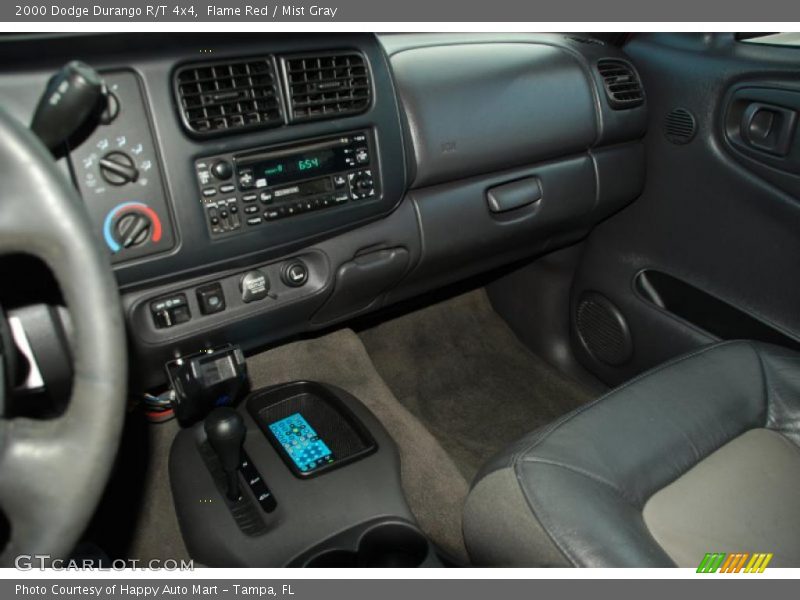 Flame Red / Mist Gray 2000 Dodge Durango R/T 4x4