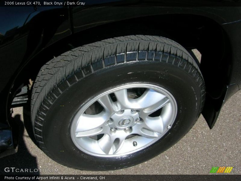Black Onyx / Dark Gray 2006 Lexus GX 470