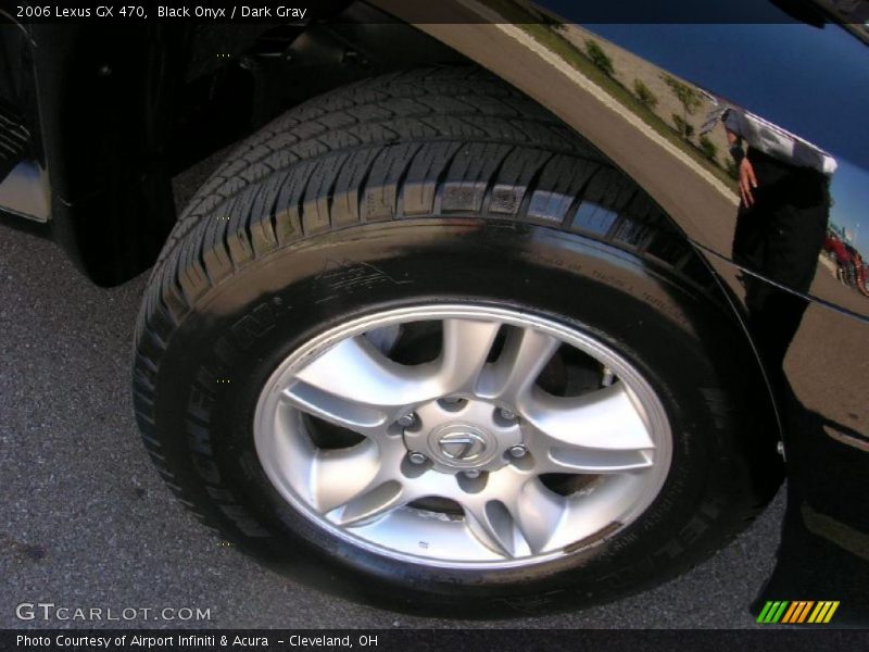 Black Onyx / Dark Gray 2006 Lexus GX 470