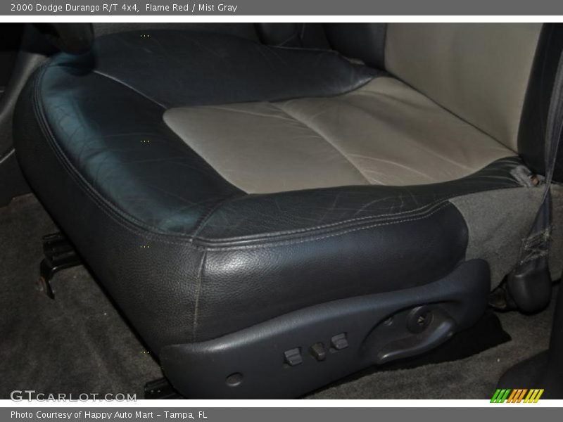 Flame Red / Mist Gray 2000 Dodge Durango R/T 4x4