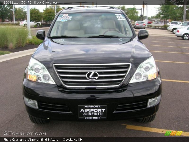 Black Onyx / Ivory 2008 Lexus GX 470
