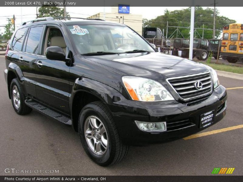 Black Onyx / Ivory 2008 Lexus GX 470