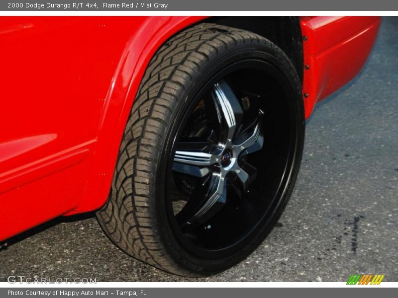 Flame Red / Mist Gray 2000 Dodge Durango R/T 4x4