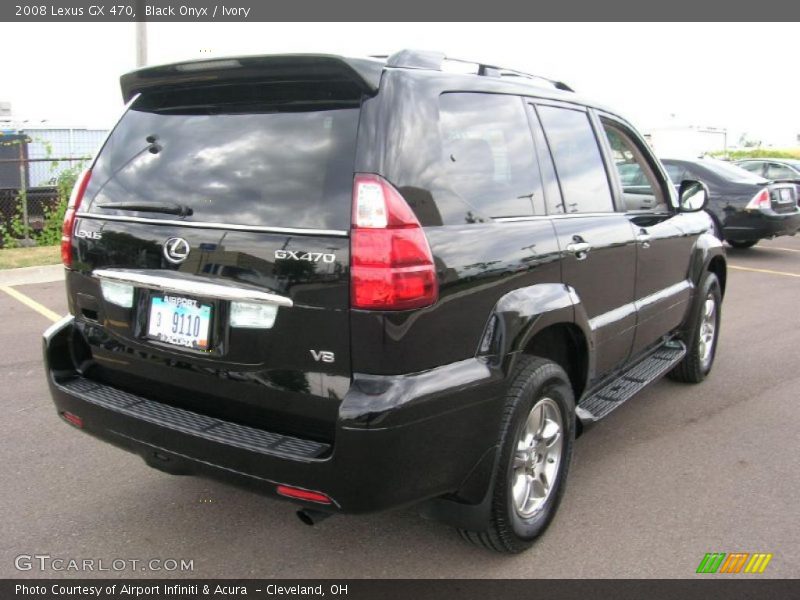 Black Onyx / Ivory 2008 Lexus GX 470