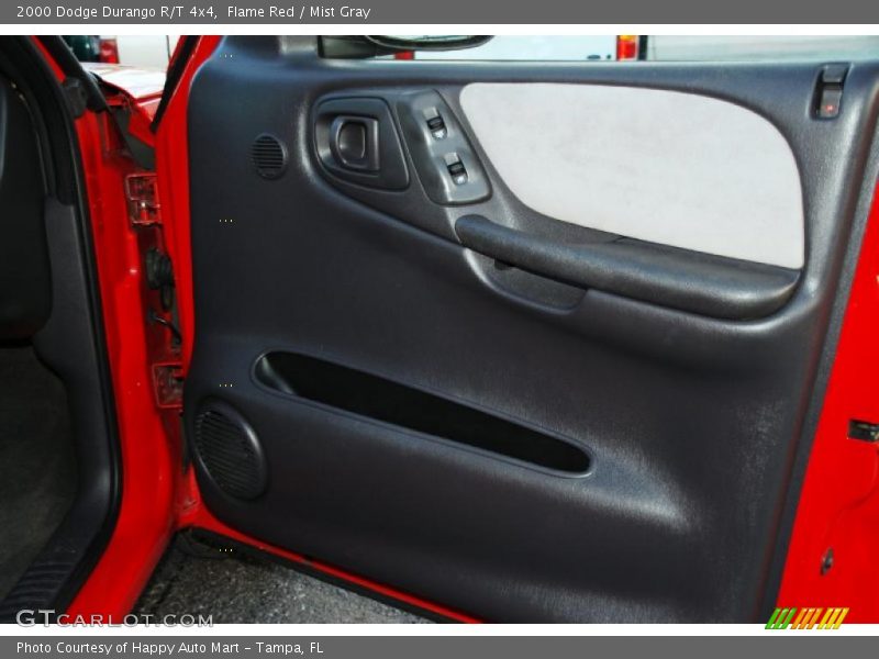 Flame Red / Mist Gray 2000 Dodge Durango R/T 4x4