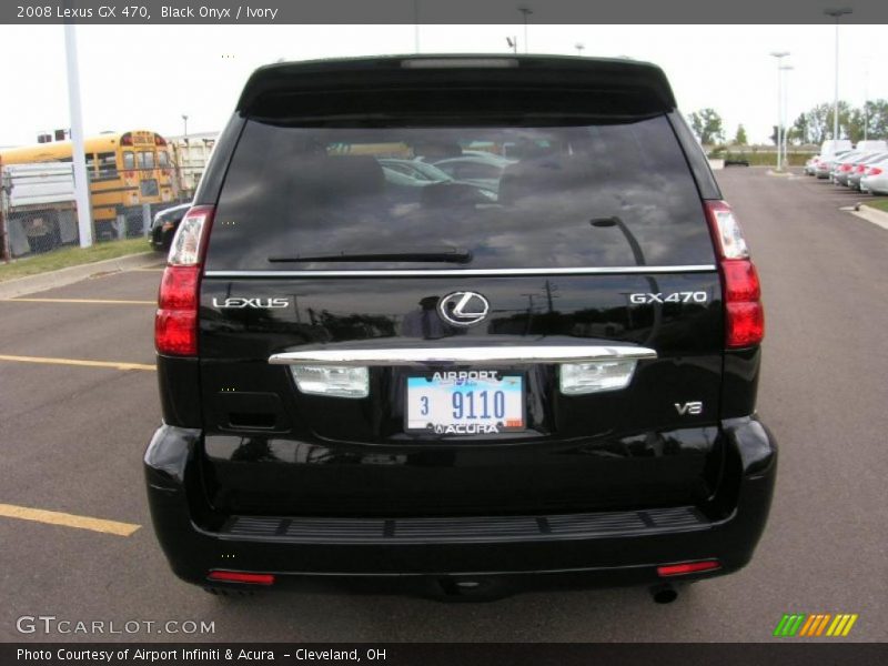 Black Onyx / Ivory 2008 Lexus GX 470