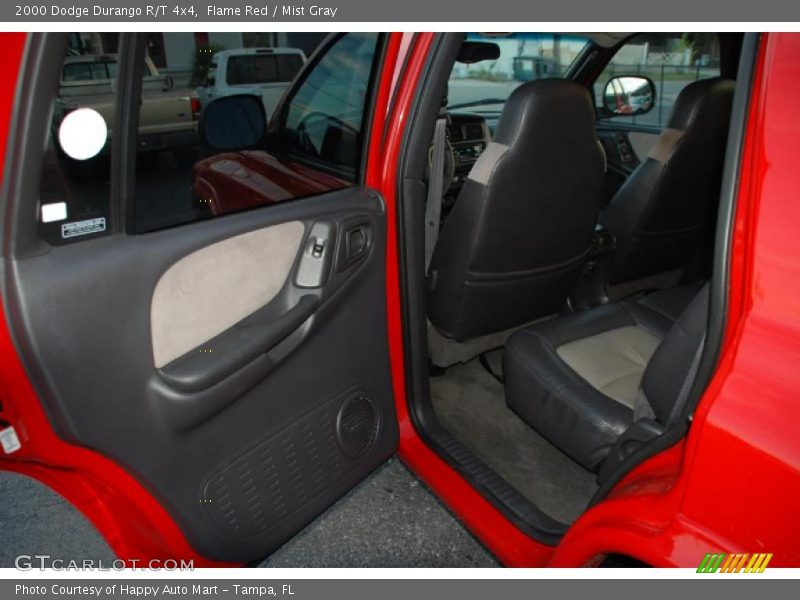 Flame Red / Mist Gray 2000 Dodge Durango R/T 4x4