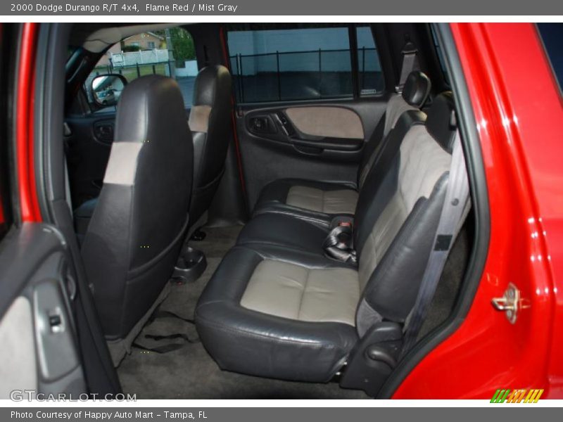 Flame Red / Mist Gray 2000 Dodge Durango R/T 4x4