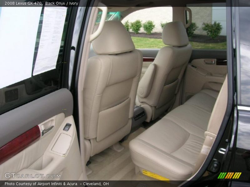Black Onyx / Ivory 2008 Lexus GX 470