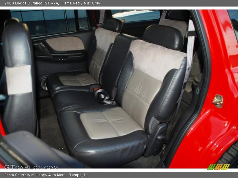 Flame Red / Mist Gray 2000 Dodge Durango R/T 4x4