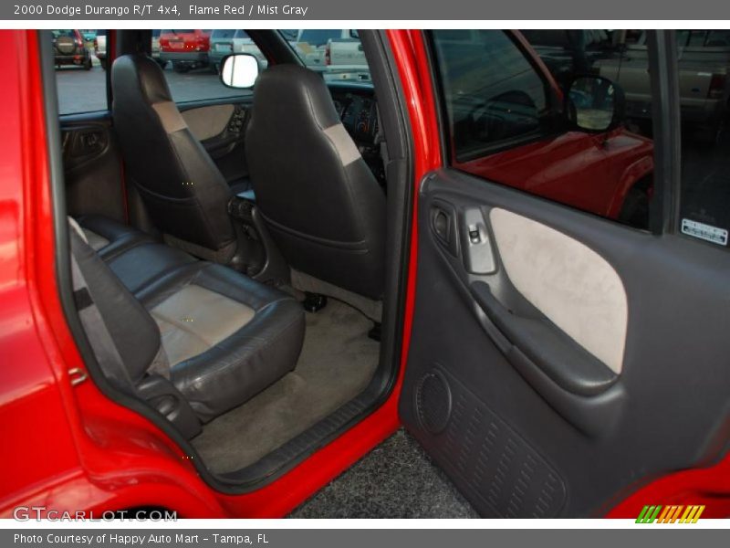 Flame Red / Mist Gray 2000 Dodge Durango R/T 4x4