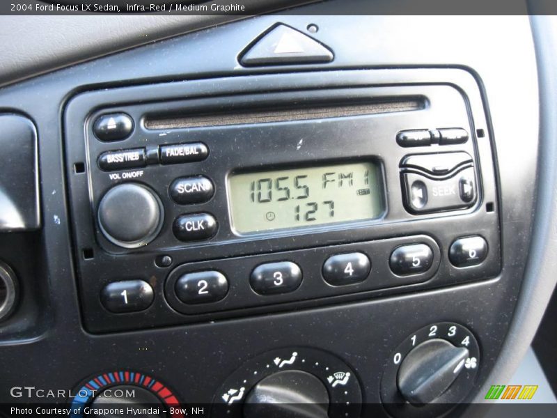 Infra-Red / Medium Graphite 2004 Ford Focus LX Sedan
