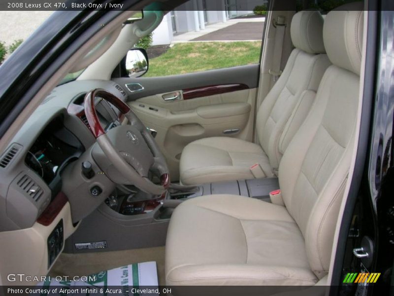 Black Onyx / Ivory 2008 Lexus GX 470